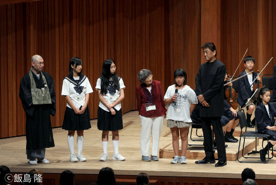 「くらぶ海音」の方々と佐渡監督